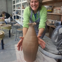 throwing pottery debra griffin dag